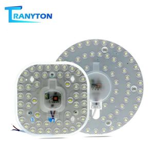 Panneau Downlight AC220V 12W 18W 24W 36W 2835 SMD, Module LED haute luminosité, Source d'éclairage pour plafonniers d'intérieur, 294W