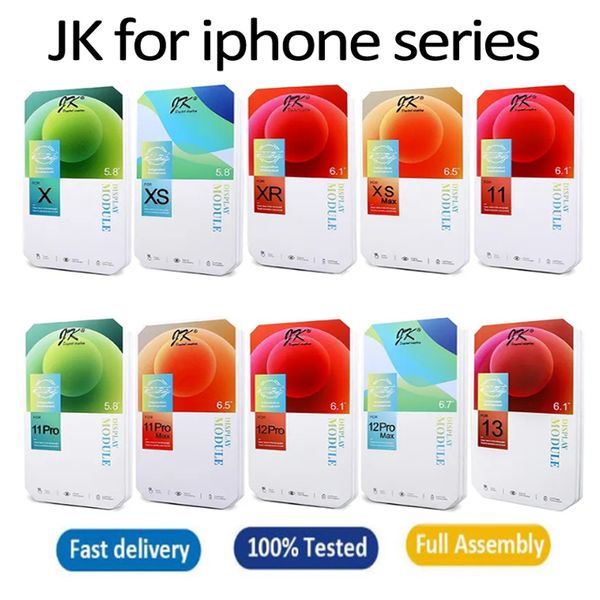 Panel JK para iPhone 14 14 plus 13 12 11 11pro max X XS pantalla LCD incell montaje de repuesto de digitalizador de pantalla táctil