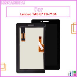 Paneles 7 "para Lenovo Tab E7 TB7104F TB7104N TB7104 TB 7104F 7104N Pantalla LCD y Conjunto de Digitizador de pantalla táctil LCD