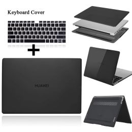 Panels Laptop Case voor Huawei MateBook D15/D14/13/14/MATEBook X 2020/X Pro 13.9/Honor MagicBook 14/15/Pro 16.1+Keyboard Cover