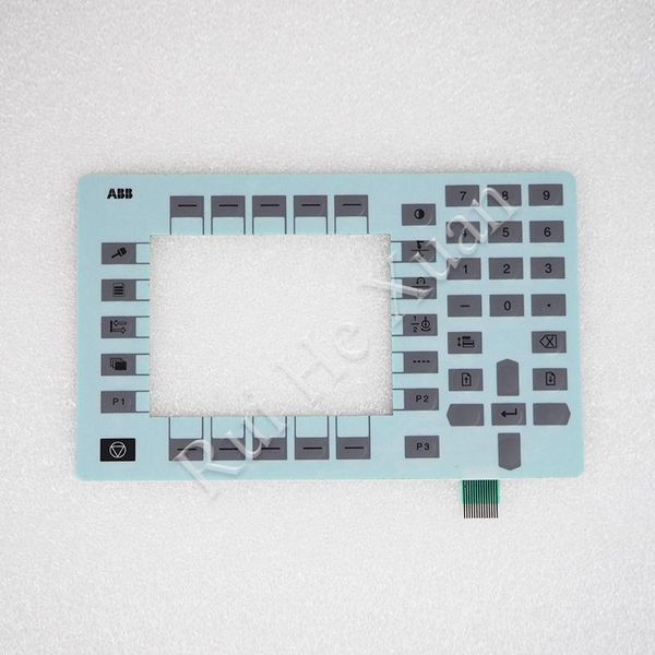 Paneles Nuevo teclado de membrana para ABB Poste de enseñanza 3HHNE003131 Interruptor de teclado de membrana