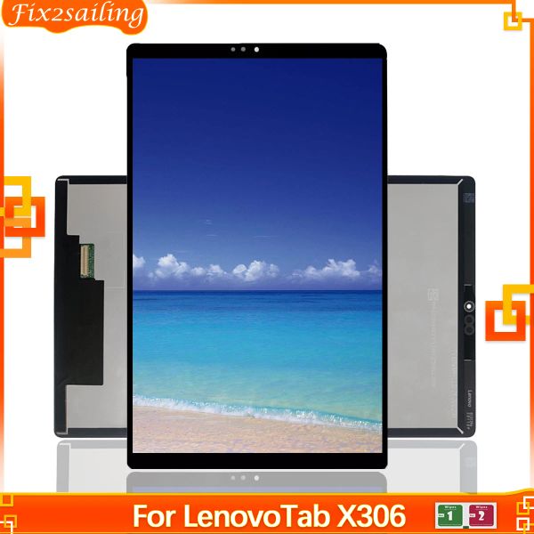 Paneles LCD original para Lenovo Tab M10 HD 2nd Gen TBX306F TBX306X TBX306V TB X306 Conjunto de digitalizador de pantalla táctil de pantalla 100%probado