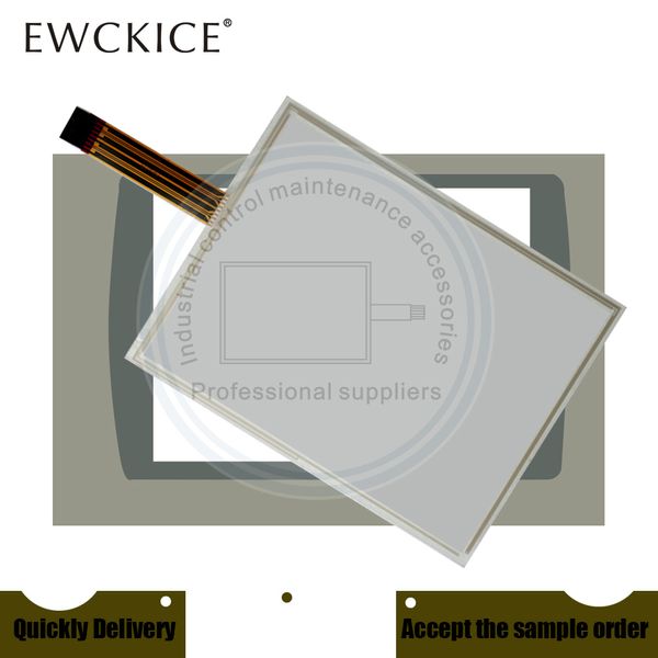 Pièces de rechange PanelView Plus 1000 2711P-T10C15A8 2711P-T10C15A2 HMI 2711P-T10C15A1 2711P-T10C15A9 Écran tactile industriel ET film d'étiquette avant