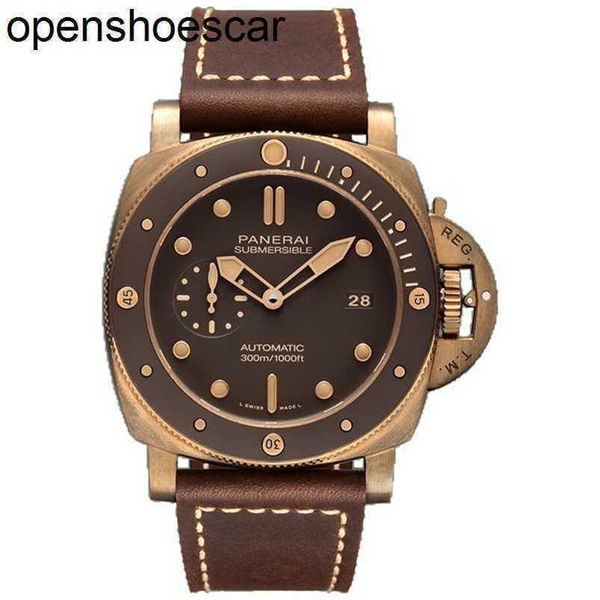 Panerai Men vs Factory Top Quality Automatic Watch P.900 Automatic Watch Top Clone Top Box Certificat Stealth Bronze