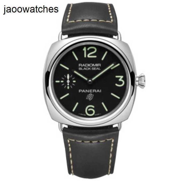 Panerai Watch Luminor Mens Watchs Panahei Rademir Series Wristwatch Manual Mechanical 45mm Pam00754 Sports Tough Man Long Dynamic Storage