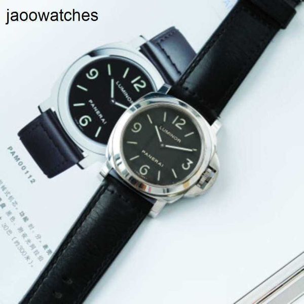 Panerai Watch Luminor Mens Watches Peinahai Luminor 1950 Série Swiss High End Luxury Manual Calendar Affichage 44 Diamètres PAM00112