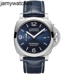 Paneraii Luxe horloges Designer Polshorloges Mino Automatisch mechanisch horloge heren blauw precisie staal waterdichte PAM01313