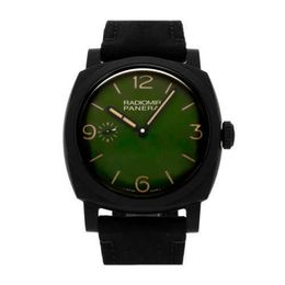 Panerais Zf Factory Mouvement automatique Luminor Manuale Vento 48 mm Nero Ceramica Polso 997