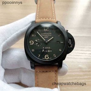 Paneraisiss Deisgn Move Watchs Luminal Machine Regardez en acier fin