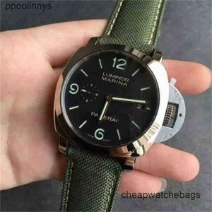 Paneraisiss Deisgn Movies Montres Luminen Machine Watch Pam618Hongkong Limited Edition Automatic Designer Immasproof-Wrists Wrists en acier inoxydable automatique