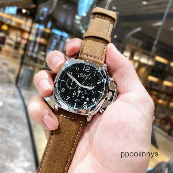 Paneraiss Relojes de lujo Paneraiss Reloj para hombre Mecánico Gas Seaman Marca Moda Auténtico Top Ten Marcas Hombres Miller WN-GG6C