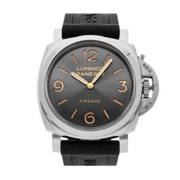 Paneraiss Wall Wallwatches Sumerables relojes Swiss Technology Luminor 3 días Manual de acero sin aliento Reloj Pam 605 Du6y