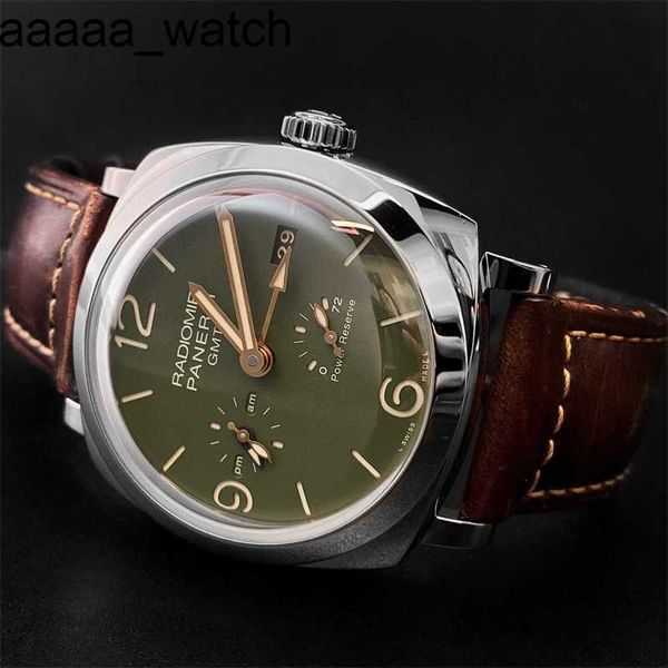 Panerass Mechanical Watches Luxury 2024 Full Set PAM00999 Reloj para hombres con pantalla dinámica de 45 mm de diámetro Pantallas de pulsera impermeables a la marca de moda de diseñador Luminoss