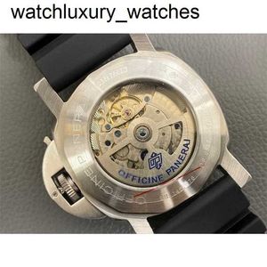 Panerass Watch Designer voor heren Mechanische automatische beweging Sapphire Mirror 47mm Rubber Watchband Sport Polshorloges WHE6