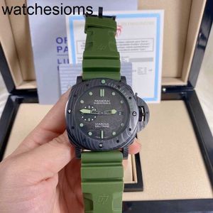 Panerass Watch Designer Men's Fashion For Mens Mécanical Taille 47mm Auto Italie Sport Wristwatch Style