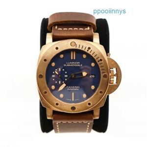 Panerei Luxury Watches Luminors Due Series Swiss Made Diving Bronze Automatic 47mm Limited Edition PAM00671 LEA1