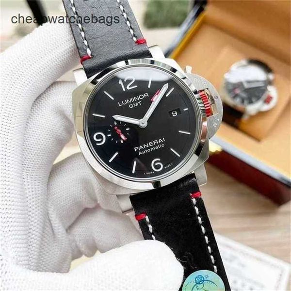 Panerei Luxury Wristcarches submersibls regarde la technologie suisse miroir saphir 45 mm 13 mm marque de surveillance en caoutchouc importée Italie Sport Wrist Wrists NF1B