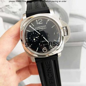 Paneris Watch Luxury Designer Watches Paneraii Wrist Wrists Panasonic Lumino Series Manual Mechanical Watch Mens 44mm Black Pam00233
