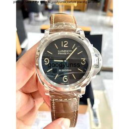 Paneris Watch Luxury Watch Designer Paneraii Wallwatches Hailu Mino Pam00914 Manual Manual Mensificación de 44 mm Relojes a prueba de agua inoxidables con acero inoxidable de alta calidad
