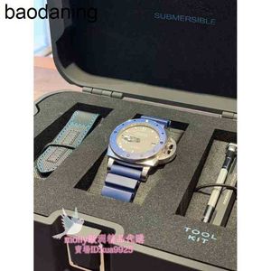 Panerss Watch Watch Watch Designer Watch Watch Luxury Watches para hombres Mecánicos Sigiales Serie de sigilo Automático de 42 mm Contador genuino UU
