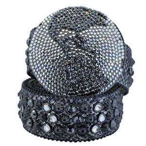 Pangea Dark Ski Bb Simon ceinture pour femmes hommes Digner ceintures avec Bling Rhinton comme cadeau d'anniversaire de noël Bfr