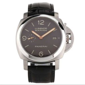 Pannerai Watch Luxury Designer 44mm Titanium Gold Needle Pam00351 Automatic Mechanical Mens Watch