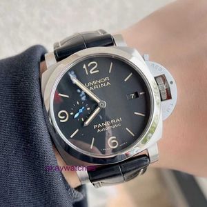 Pannerai Watch Luxury Designer 5 Fold Up Lumino 44 mm Precision Steel Automatisch mechanisch horloge Heren PAM01312