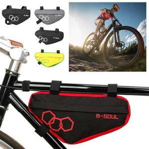 Fietstassen tas voorbuis waterdichte fietszakken MTB Road Bike Triangle Bouch frame houder fietsen Rij accessoires 0201