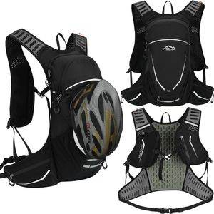 Sacoches Sacs 18L Sport de plein air cyclisme course sac d'eau stockage hydratation poche sac à dos ultraléger randonnée vélo équitation sac à dos vessie 230907