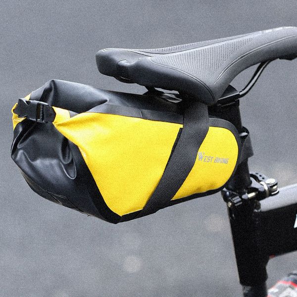 Sacs sacs Bicycle Sadd Sac Tools Rangement Salle arrière Tour arrière étanche Strapon Roll Clre Pouch Bike Accessoires 230811