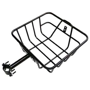 Sacoches Sacs Panier de vélo Sacoche de vélo électrique 20 pouces Scooter Avant Stockage arrière en acier à haute teneur en carbone BMX Pièces de cyclisme 230928