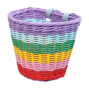 Sacs sacs de vélo Baskett | Panier coloré imperméable de style rétro country vélo de rangement détachable pour Beach Cruiser Station 230811