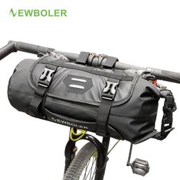 Fietstassen Tassen BOLER Bike Front Tube Bag Waterdicht Fietsstuur Mand Pack Fietsen Frame Fietstas Accessoires 230607