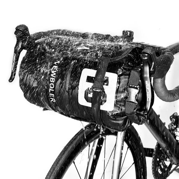 Sacoches Sacs BOLER Vélo étanche Bikepacking Guidon Tube avant Cyclisme 15L20L Cadre VTT Coffre Accessoires de vélo de route 221201