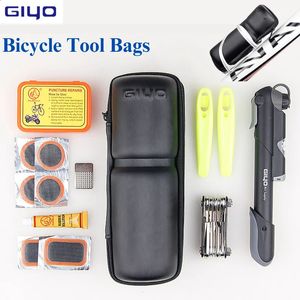 Sacs de sacoches GIYO outil de cyclisme vtt boîtes de capsules de vélo PT08PT09 appliquer le Kit de réparation de stockage de bouteille ensemble équipement de vélo de sacoche 231030