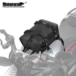 Sacs sacs Sac de réservoir Rhinowalk Motorcycle avec base 6L8L10L Motorcross Fuel Ensemble de carburant détachable Pack de vélo de voyage en plein air 230811