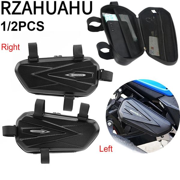 Bolsas de alforjas Rzahuahu Bicicleta eléctrica Bolsa colgante Marco de motocicleta multifuncional Marco duro Shell lateral Montaña Triángulo Bolsa Ciclismo 231017