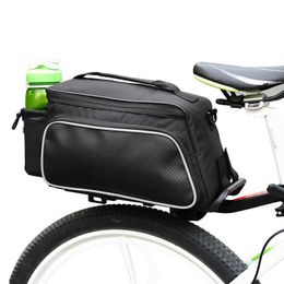 Sahoo vélo 12L sac de coffre vélo porte-bagages porte-bagages sacoche arrière siège étagère cadre pochette sac à main avec bandoulière 14815 0201