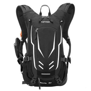 Bolsas de alforjas Toptrek Mochila de ciclismo impermeable Mochila 18L Bolsa de deportes al aire libre Viajes Camping Senderismo para mujeres y hombres 231030