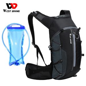 Sacoches WEST BIKING sac de vélo sac d'eau 10L sac de sport étanche Portable vtt vélo de route cyclisme randonnée escalade sac à dos d'hydratation 230829