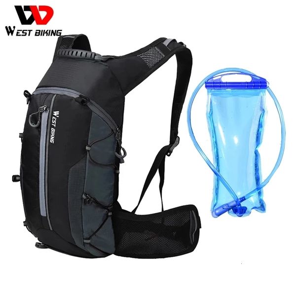 Sacoches Sacs WEST BIKING Vélo Vélo Sac À Eau 10L Portable Étanche Vélo De Route Sport En Plein Air Escalade Poche Hydratation Sac À Dos 230520