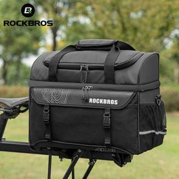 Fietstassen Rockbros 11L Bicycle Saddle waterdichte trunk bagagevervoerder Bike S Insulate Main Camping Picnic Shoulder Bag 0201