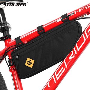 Sacoches s M/L cadre vtt VTT haut Tube sac étanche cyclisme sacoche pochette accessoires vélo 0201