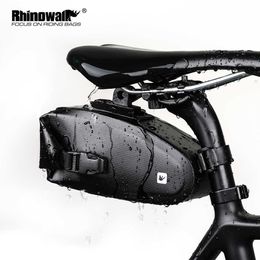 Passensiers s rhinowalk Rain Bicycle Saddle Reflecterende achterkant met grote volume Seatpost Mountain An Zuo Bao Bike Bag Accessories 0201