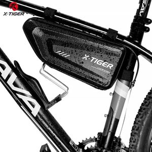 Panniers s X-TIGER imperméable réfléchissant VTT tube supérieur 1,5L grande capacité antichoc VTT sac de vélo accessoires 0201