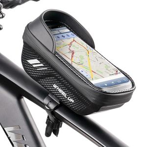 Passtanen bewaren op de fietsbevestiging S waterdichte voorkant frame bovenste buis touchscreen fietsen fietsen telefoon gereedschap opbergtas pack 0201