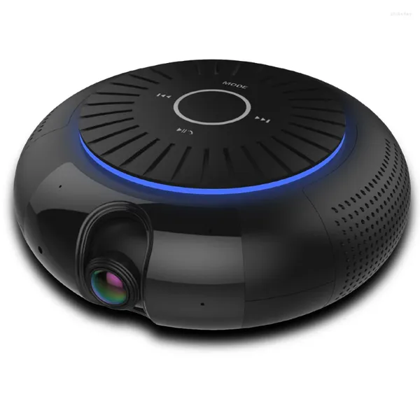 Cámara IP panorámica de 180 grados, 1080P, HD, Wifi, sistema Hifi integrado de 5W, Altavoz Bluetooth, música por Internet mediante aplicación remota gratuita