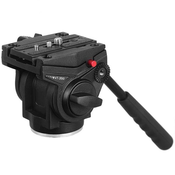 Tête de trépied panoramique fluide hydraulique vidéo pour support de caméra monopode support Mobile SLR DSLR