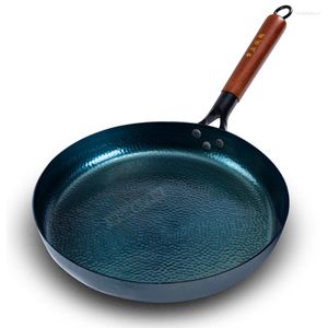 Pannen 28/30 cm Friture Pan Gietpan Cast Iron Uncoat Kitchen Pookgere