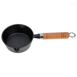 Casseroles Pot de petit déjeuner 11-13 cm petite poêle à huile spéciale pour mini-omelette en fonte poêles antiadhésives domestiques